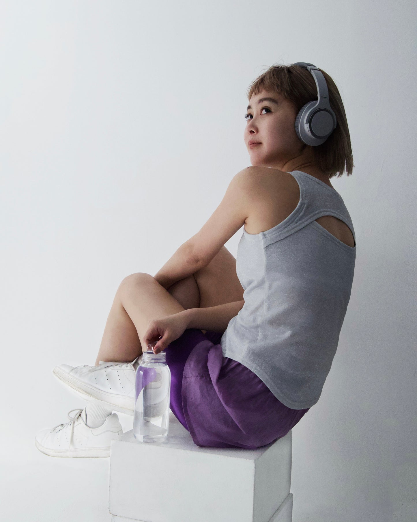 Skin Tank〈glitter〉WHITE