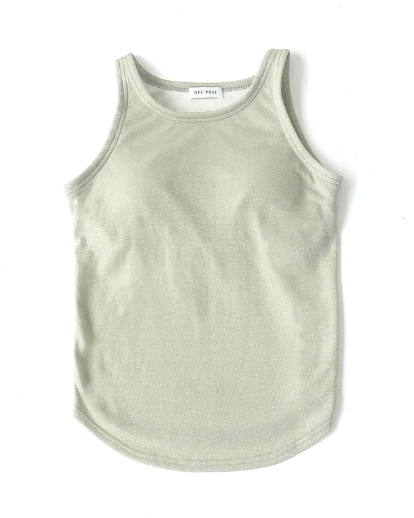 Skin Tank〈glitter〉LIME GREEN – OFF POSE official