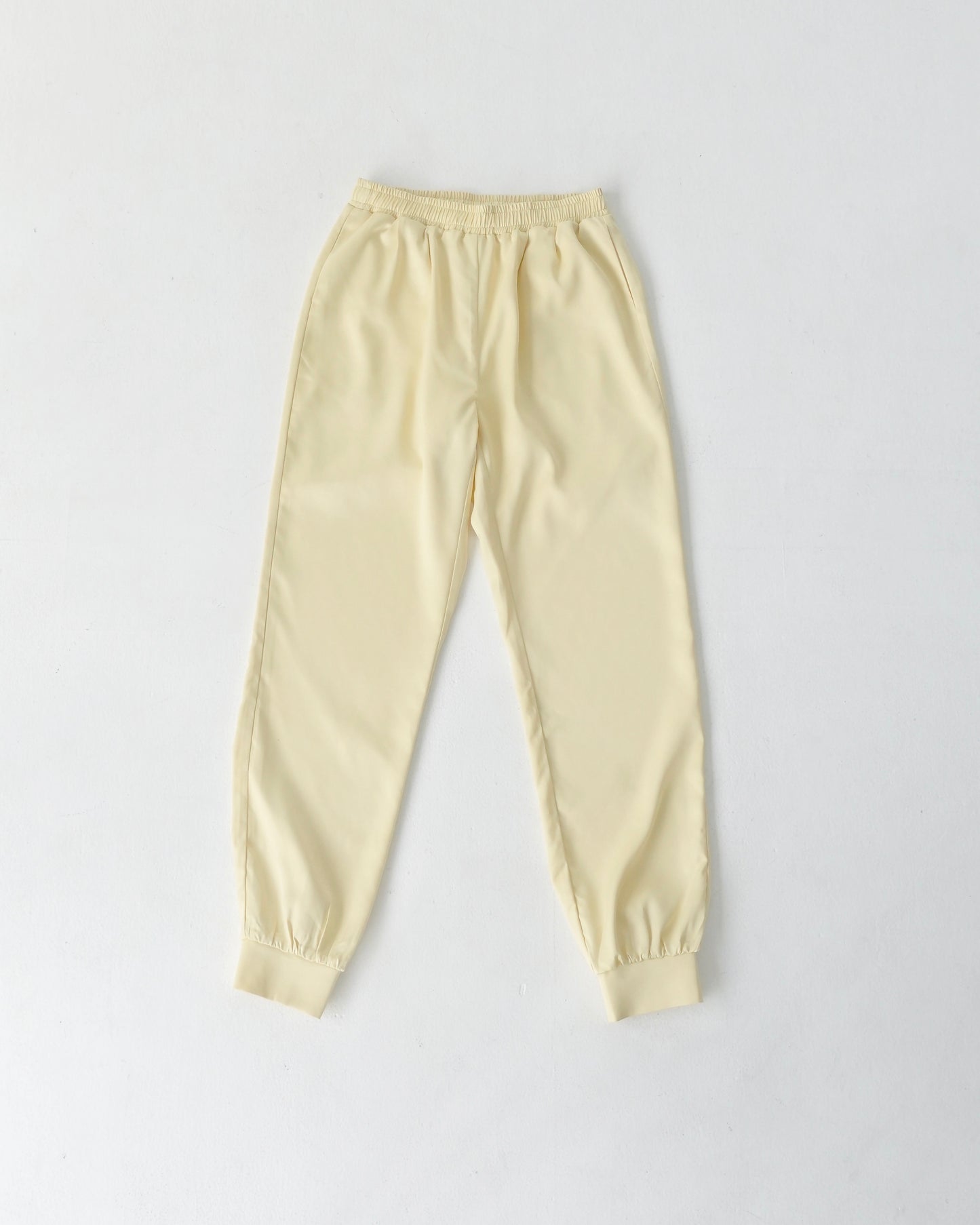 Satin Pants - cream