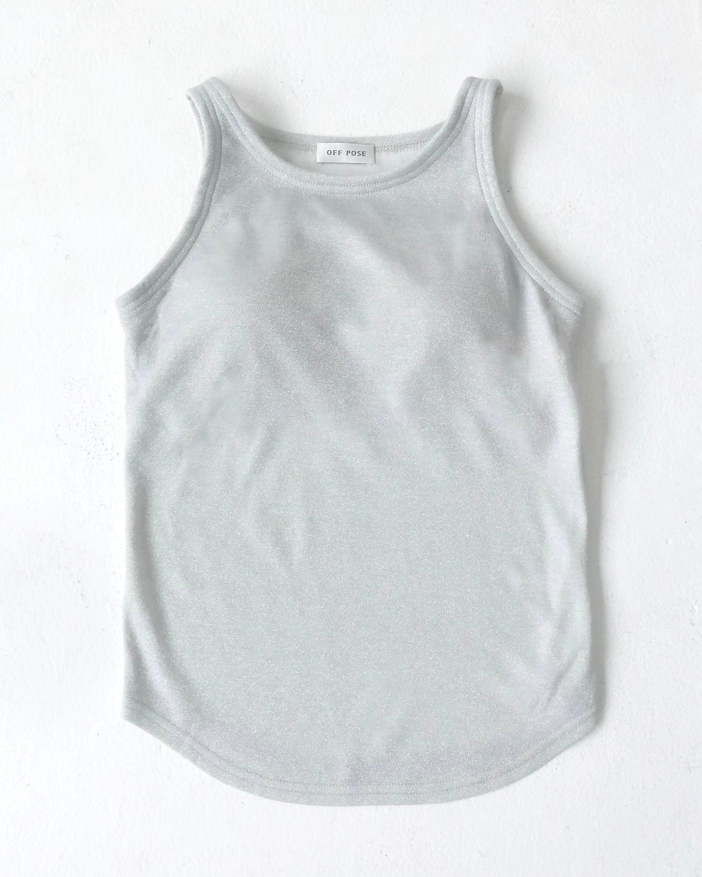 Skin Tank〈glitter〉WHITE