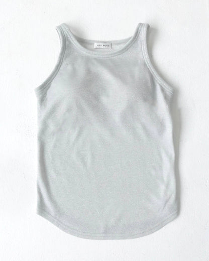 Skin Tank〈glitter〉WHITE