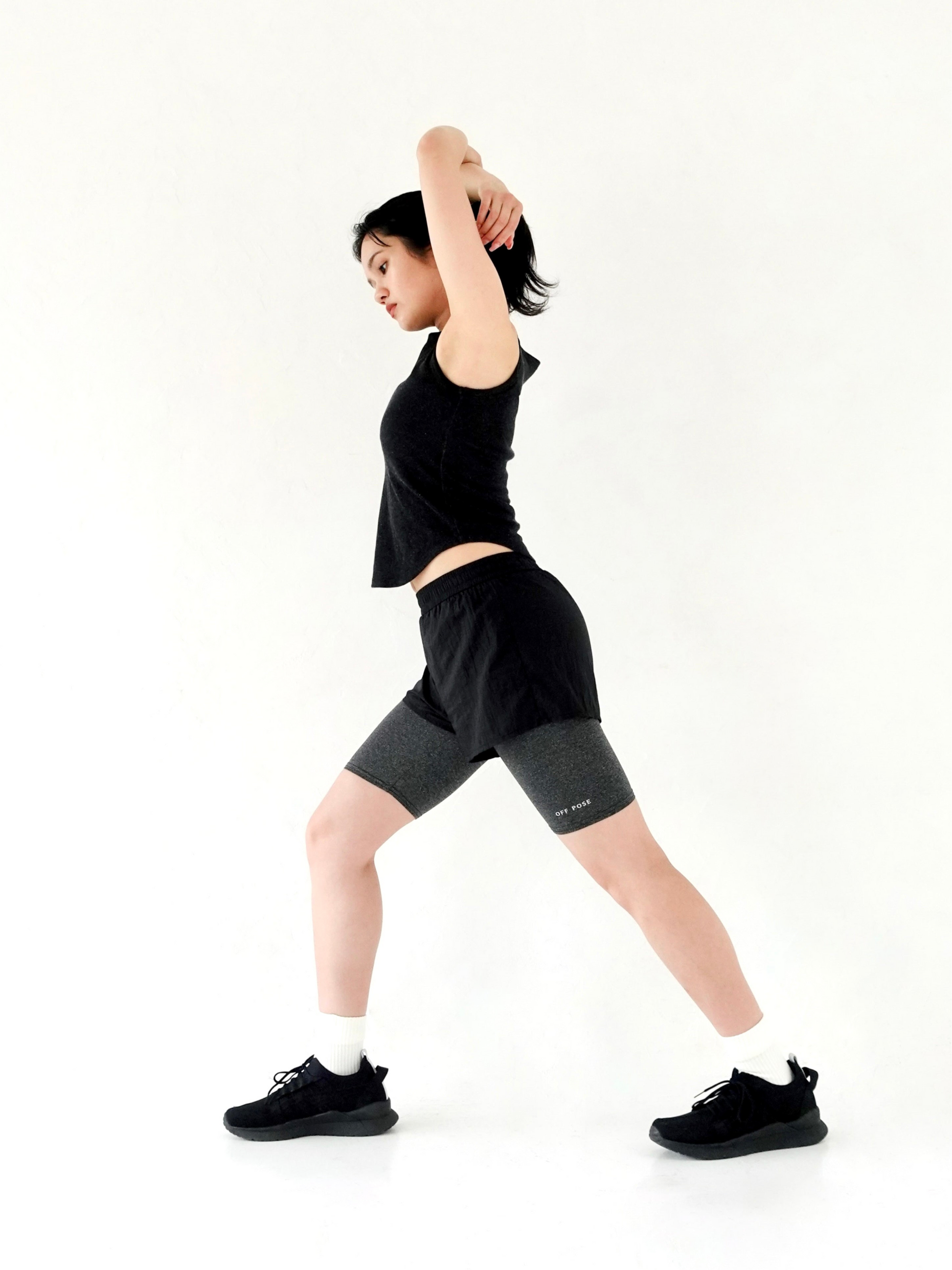 OFF POSE ダンスウェア パンツ Short Pants - BLACK – OFF POSE official