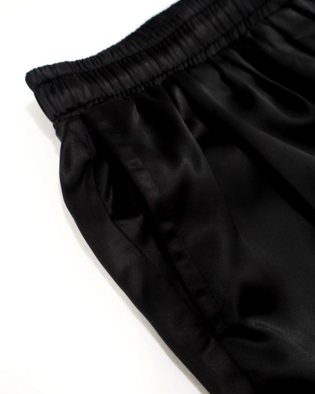 Satin Pants - BLACK