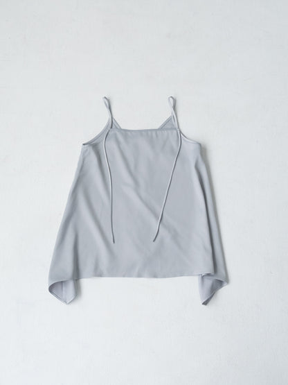 Satin Cami Tops - ice blue