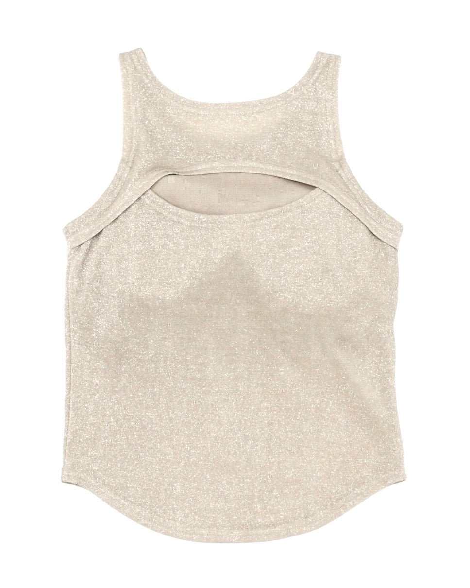 Skin Tank〈glitter〉- BEIGE