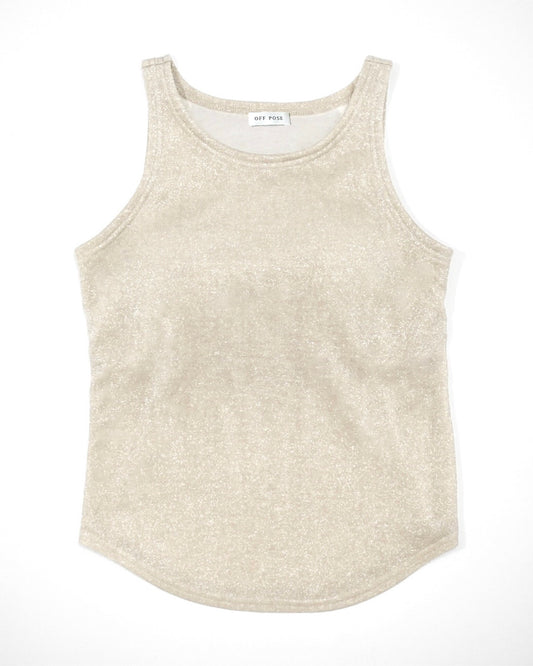 Skin Tank〈glitter〉- BEIGE