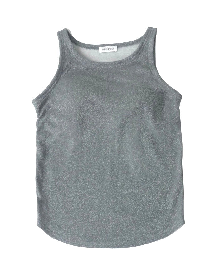 Skin Tank〈glitter〉GRAY