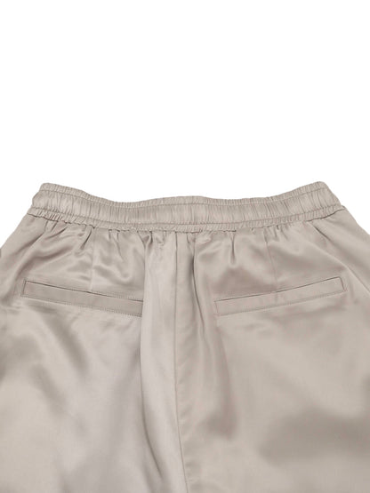 Satin Pants - BEIGE