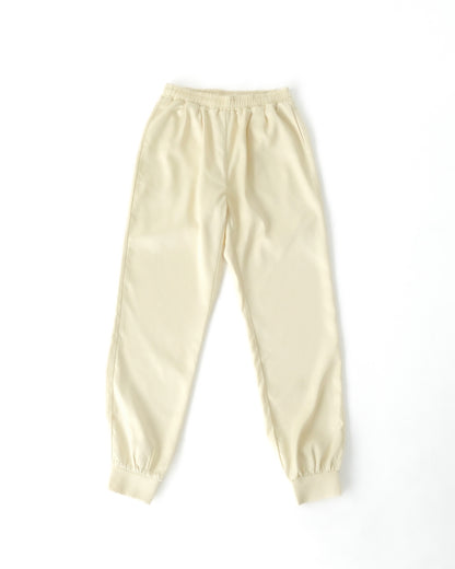 Satin Pants - CREAM