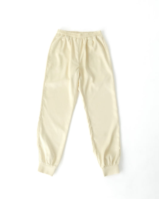 Satin Pants - CREAM