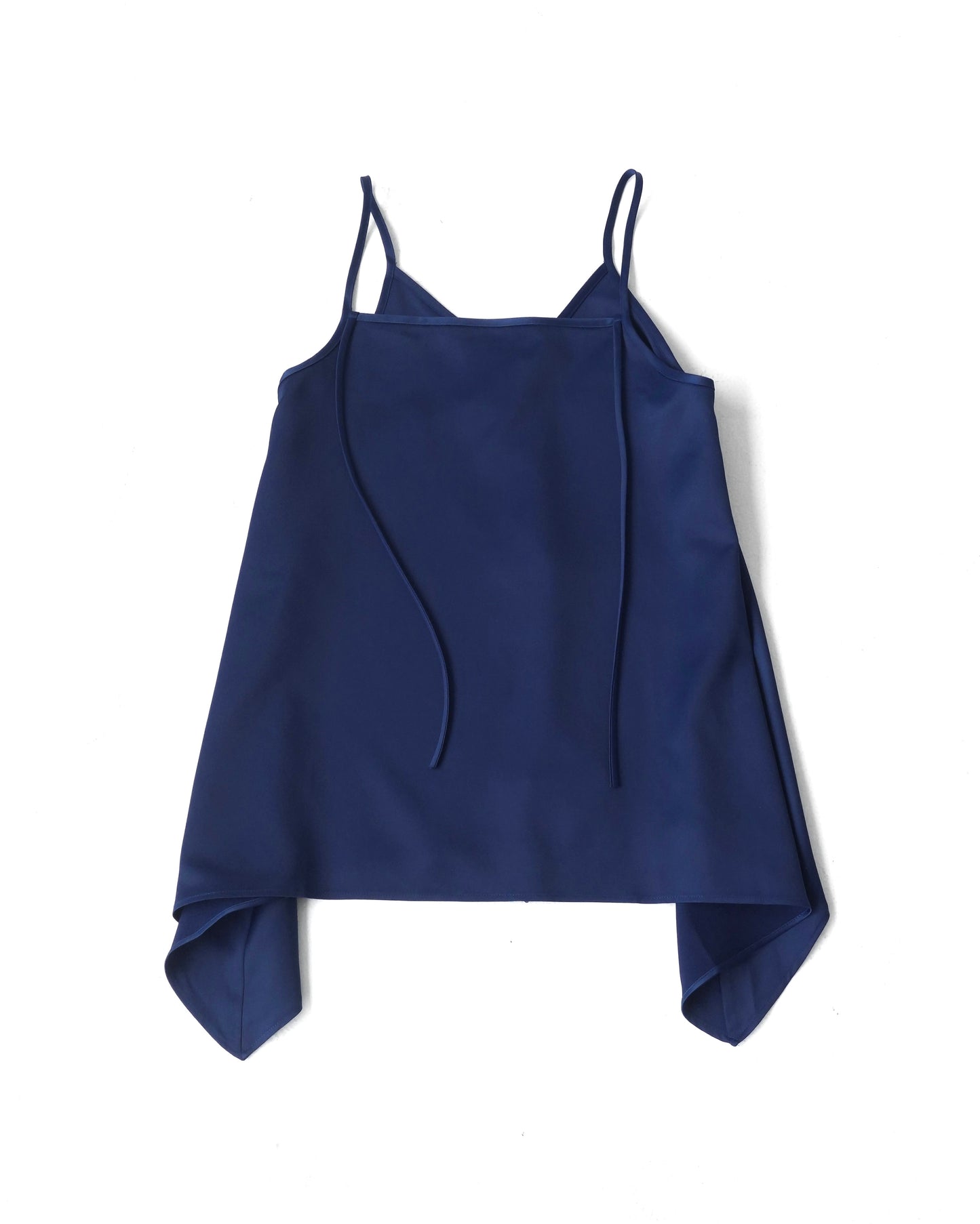 Satin Camisole Tops - NAVY