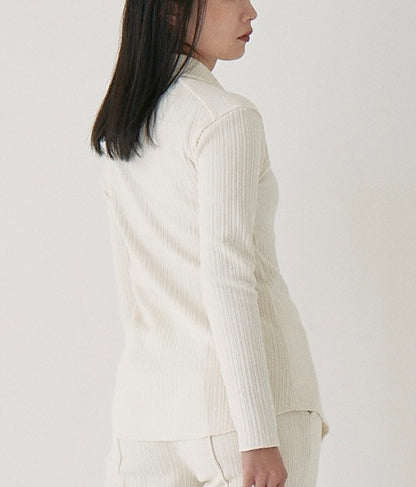 Soft Fit Rib Shirts - OFF WHITE