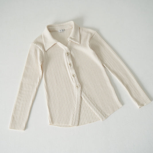 Soft Fit Rib Shirts - OFF WHITE